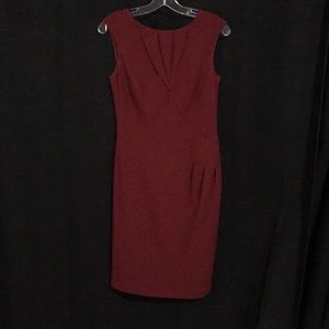 Burgundy Adrianna Papell dress size 6